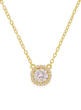 Arya CZ Scattered Necklace in Gold — Jewellery Co. Australia